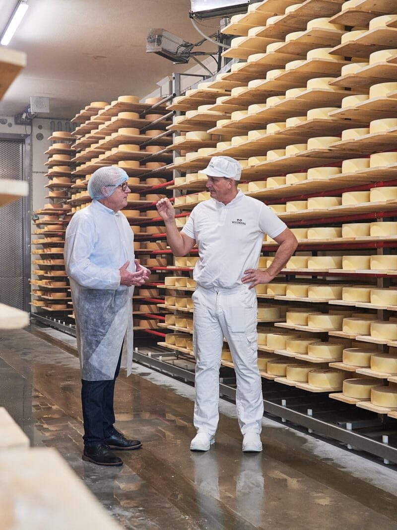 Käselager von Käserei Wildberg